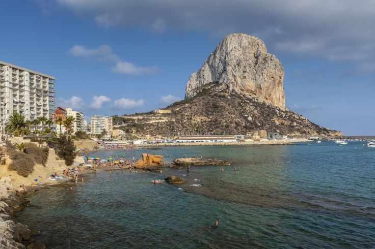 Apartment With Sea View Pool & Private Parking Calpe Exteriör bild