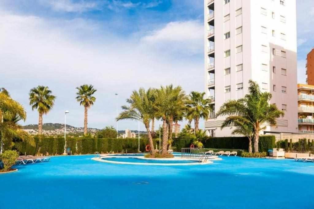Apartment With Sea View Pool & Private Parking Calpe Exteriör bild