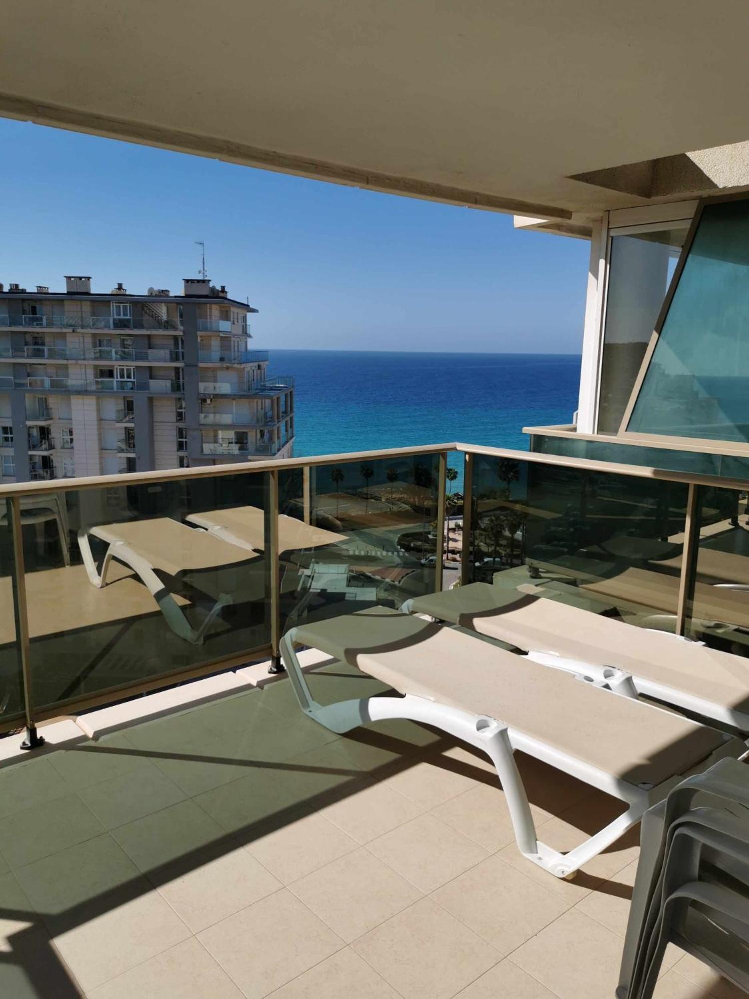 Apartment With Sea View Pool & Private Parking Calpe Exteriör bild