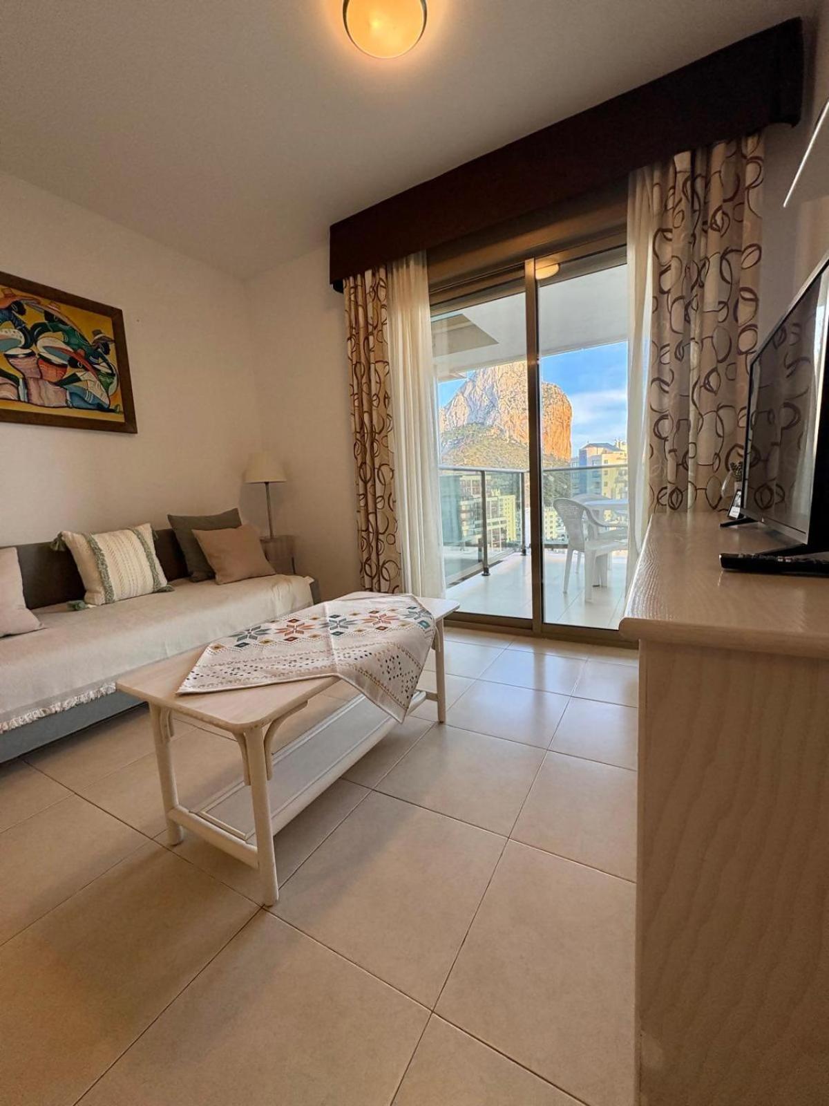 Apartment With Sea View Pool & Private Parking Calpe Exteriör bild