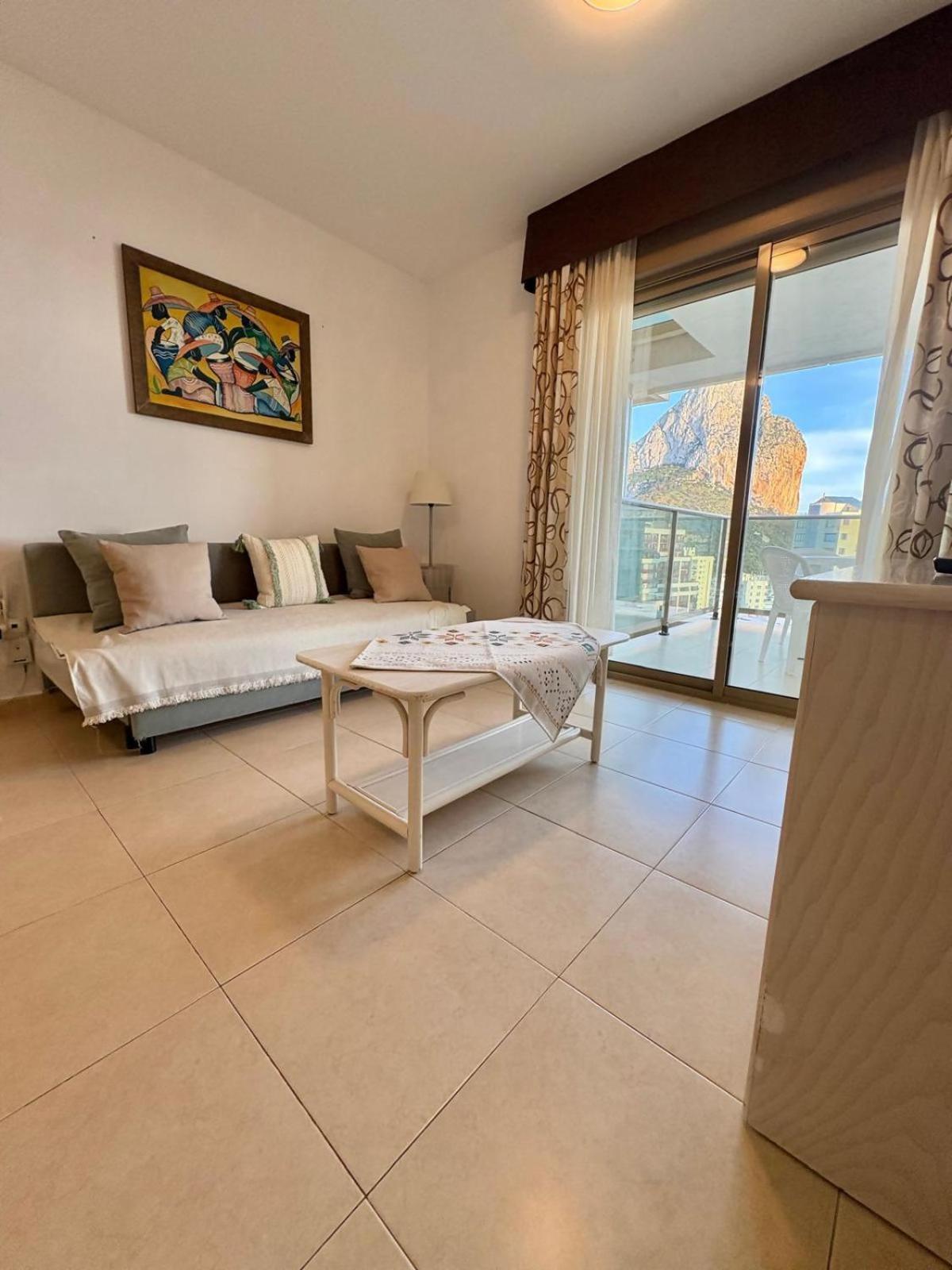 Apartment With Sea View Pool & Private Parking Calpe Exteriör bild